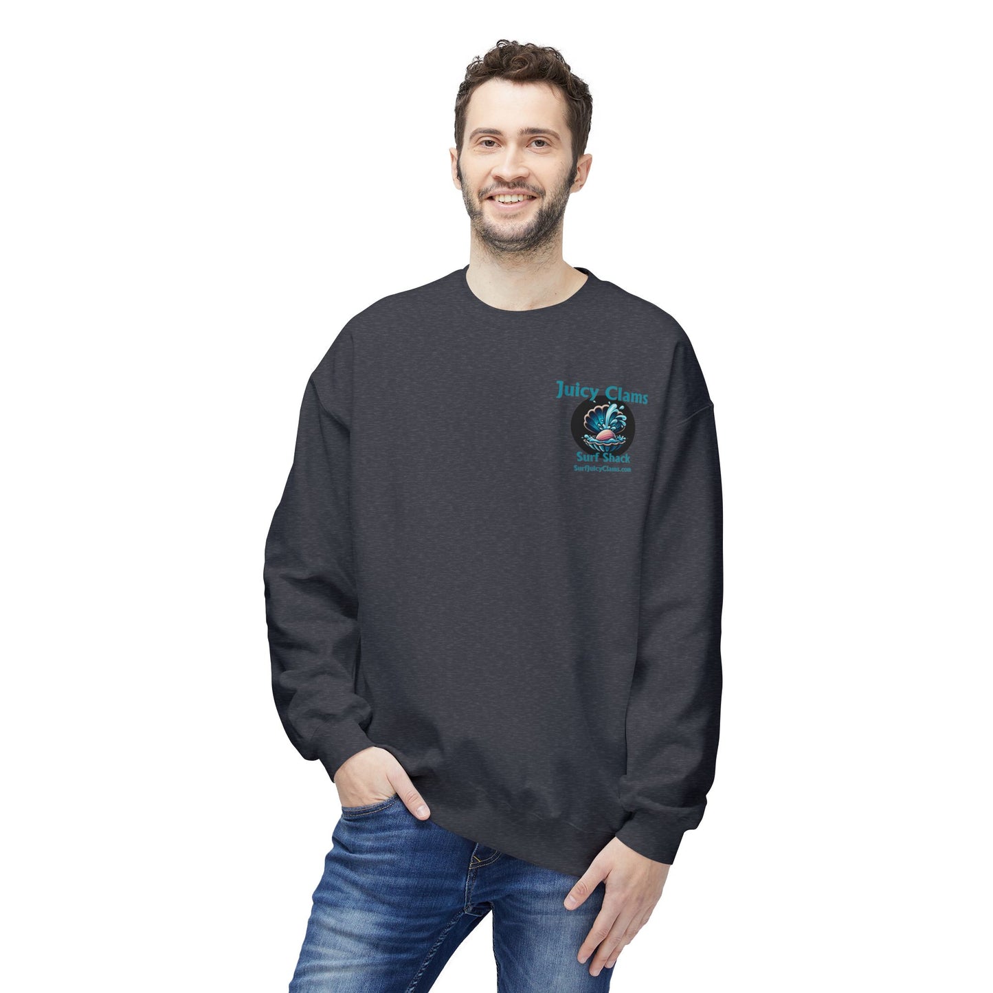 Juicy Clams Unisex Midweight Sweatshirt (A004)