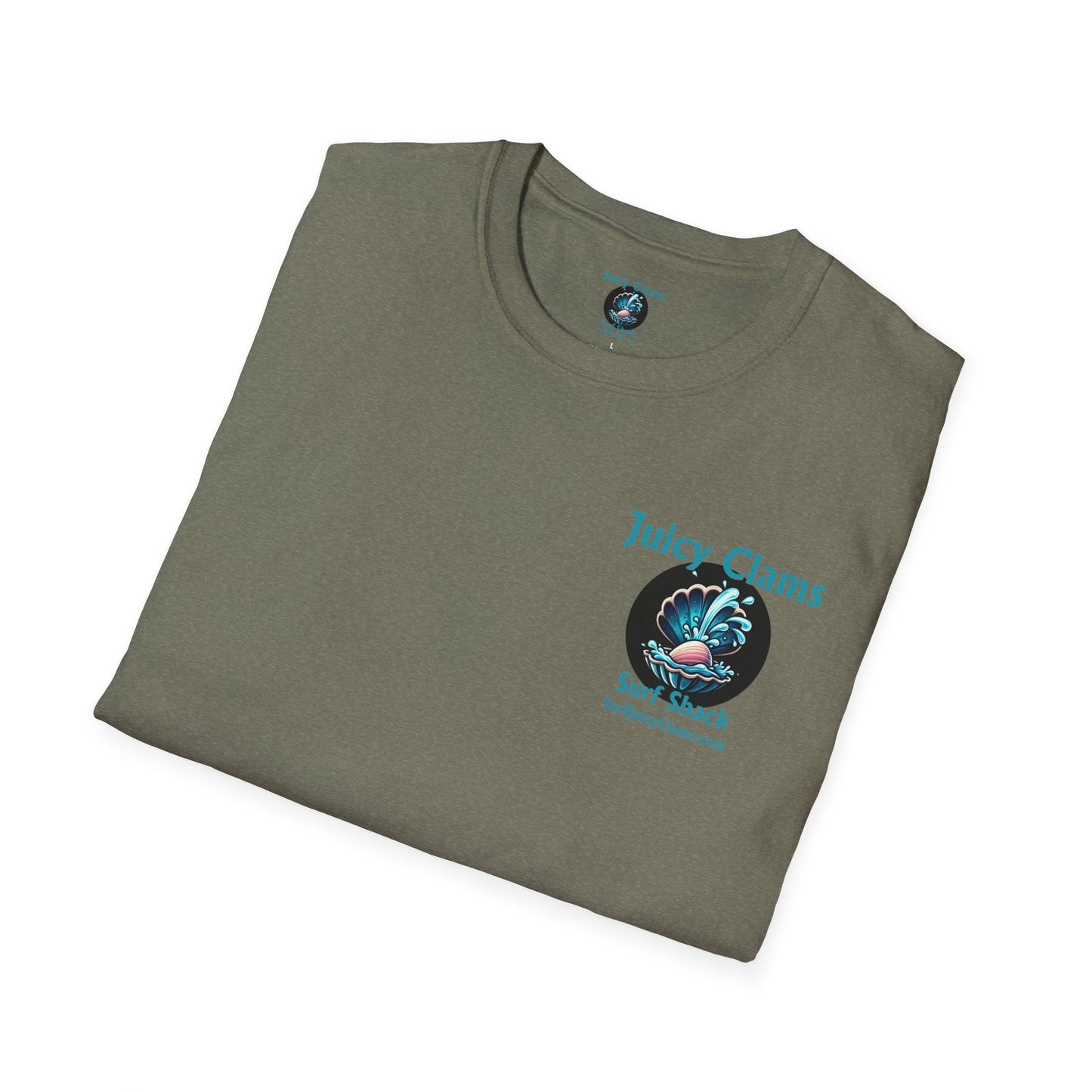 Juicy Clams Unisex Logo T-Shirt (A004)