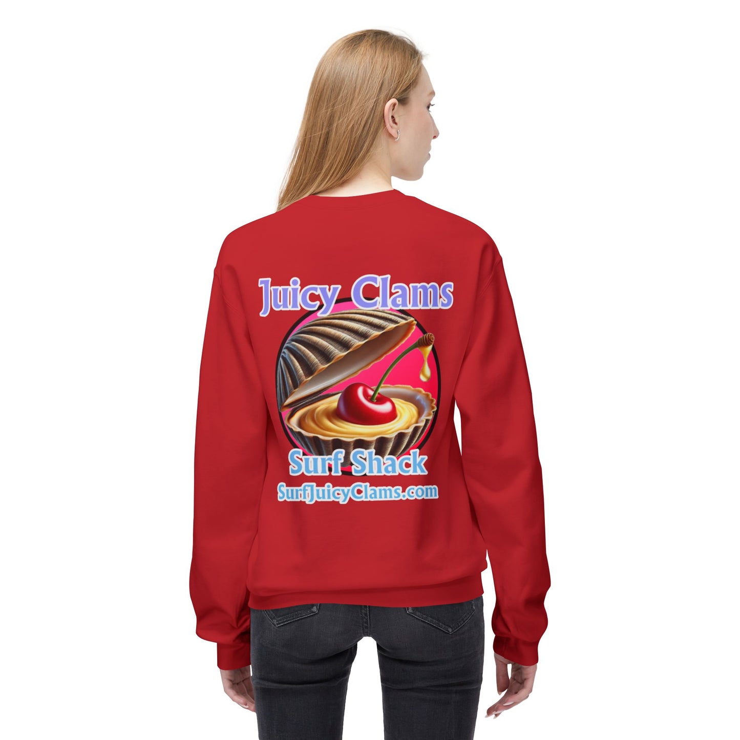 Juicy Clams Unisex Midweight Sweatshirt (A012)