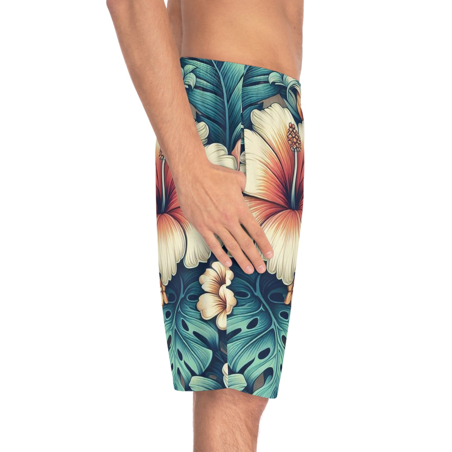 Juicy Clams Men's Board Shorts (H090)