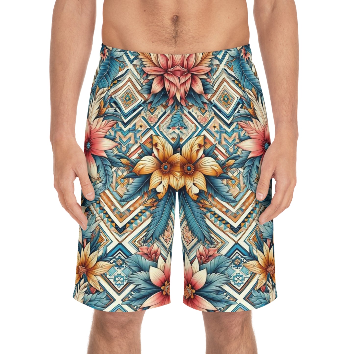 Juicy Clams Men's Board Shorts (1117)