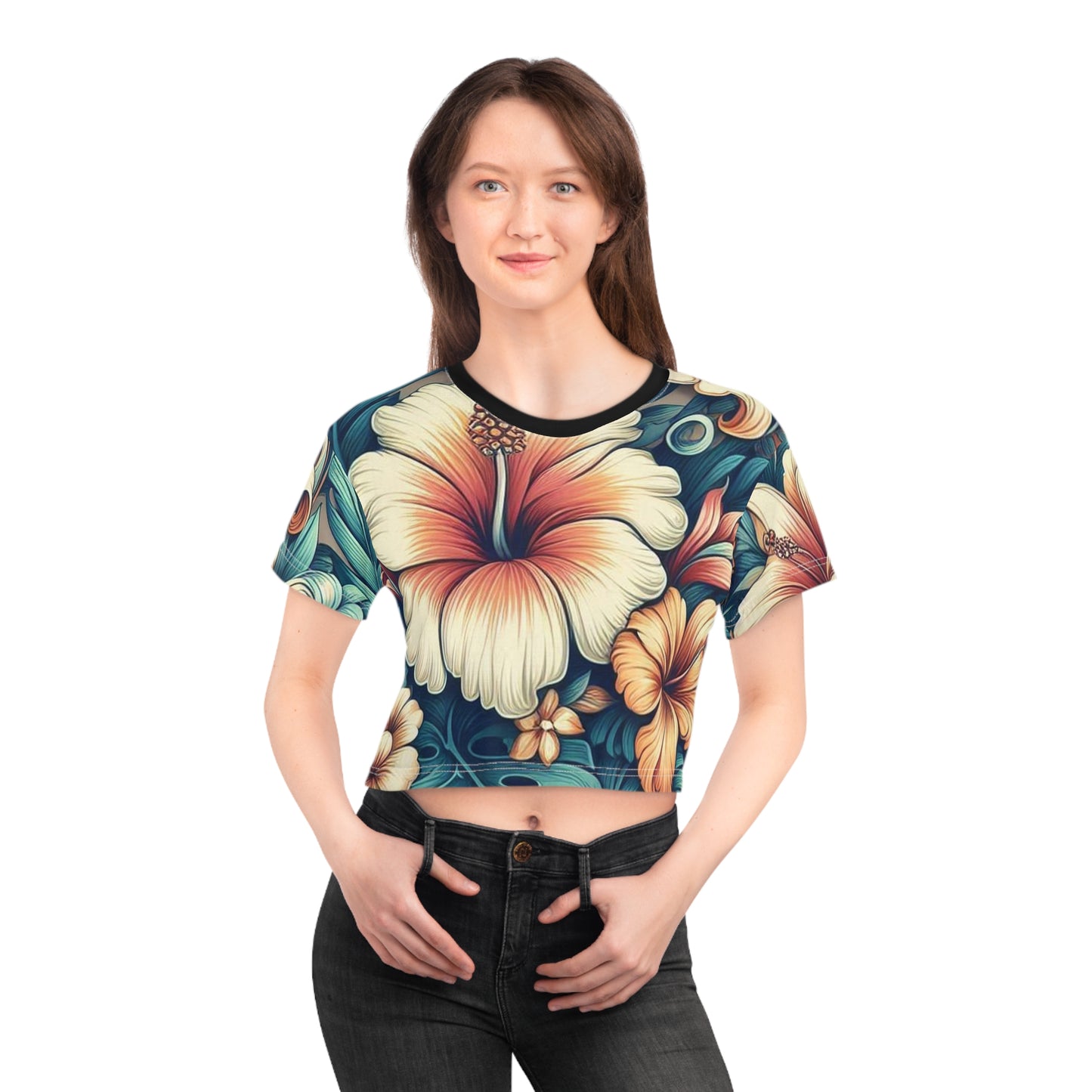 Juicy Clams Crop Top (1090)
