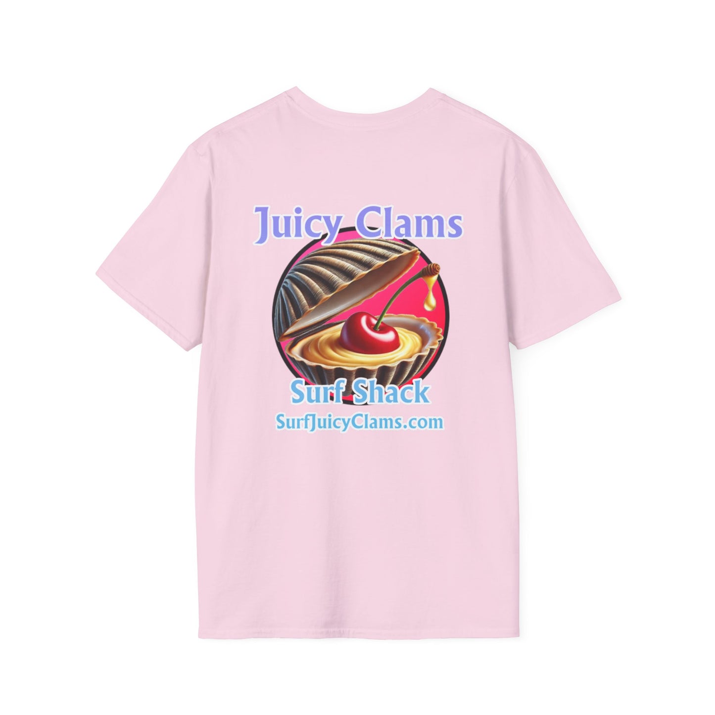 Juicy Clams Unisex Logo T-Shirt (A012)