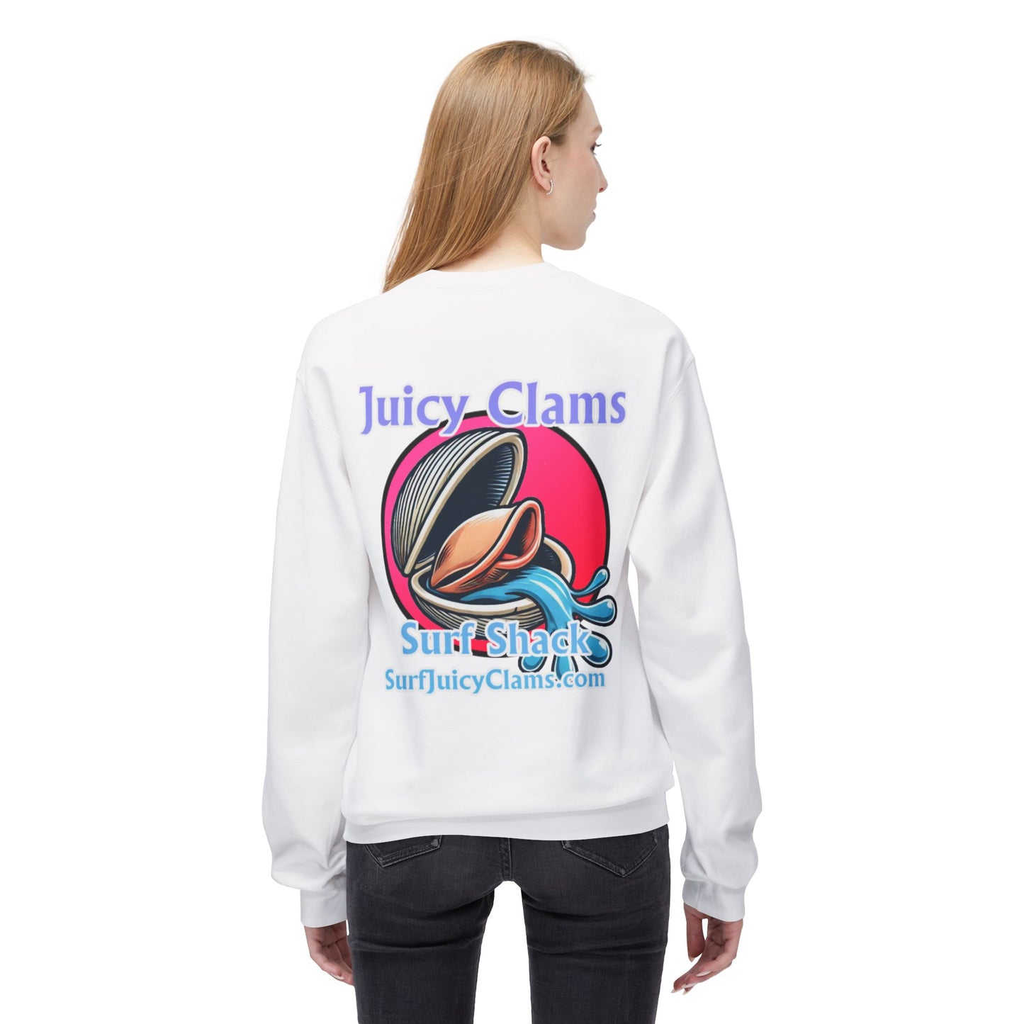 Juicy Clams Unisex Midweight Sweatshirt (A007)
