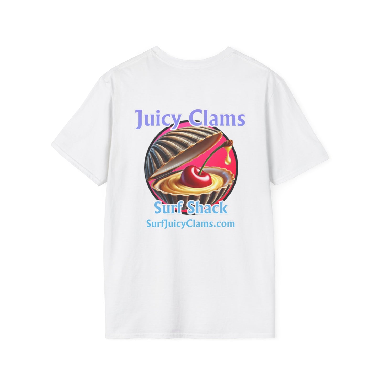 Juicy Clams Unisex Logo T-Shirt (A012)