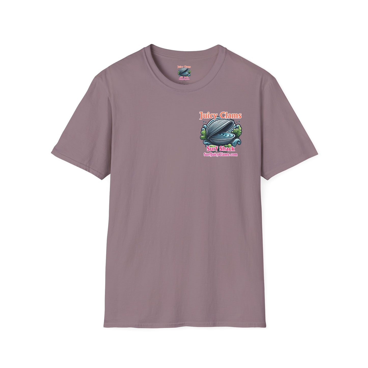 Juicy Clams Unisex Logo T-Shirt (A013)