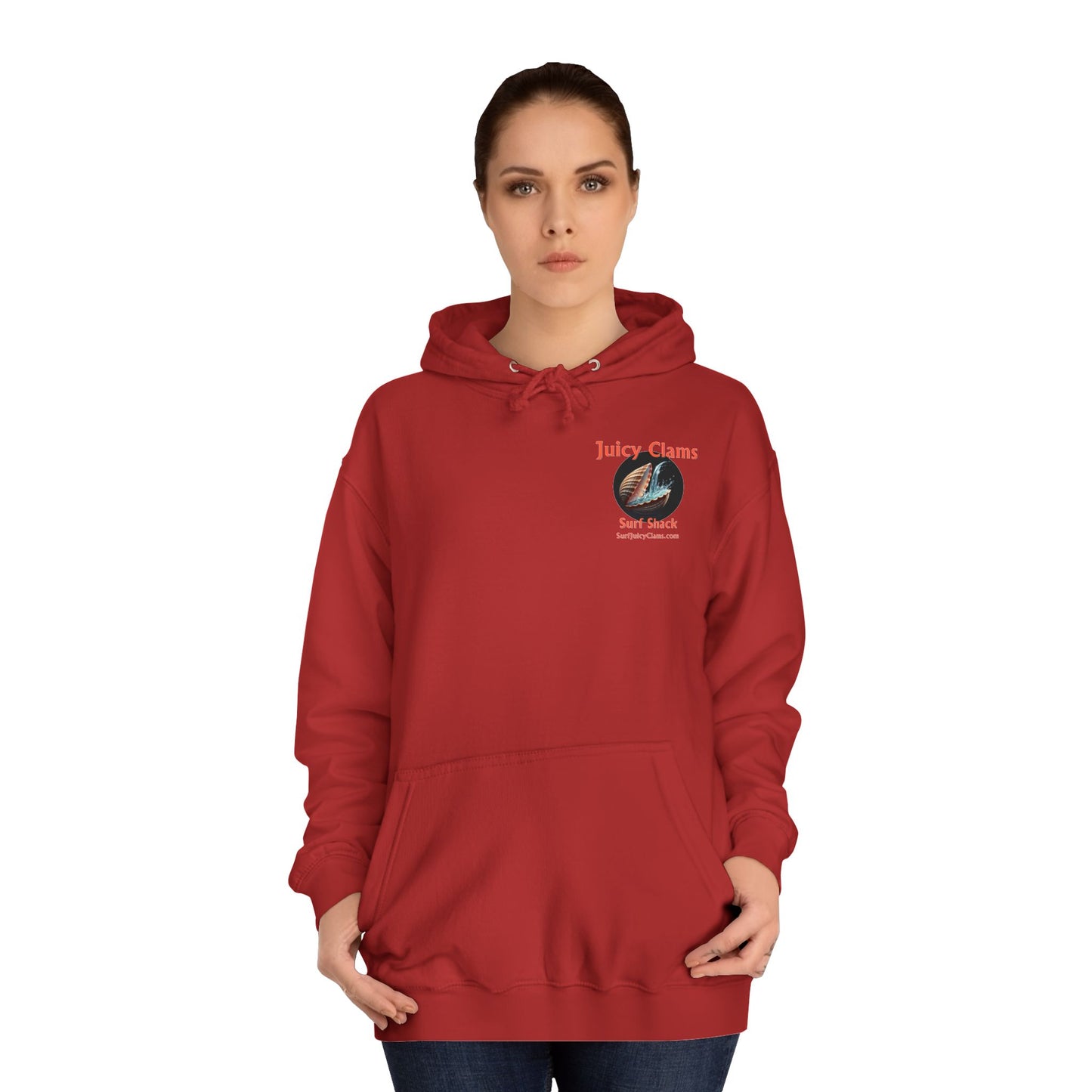 Juicy Clams Unisex College Hoodie (A011)