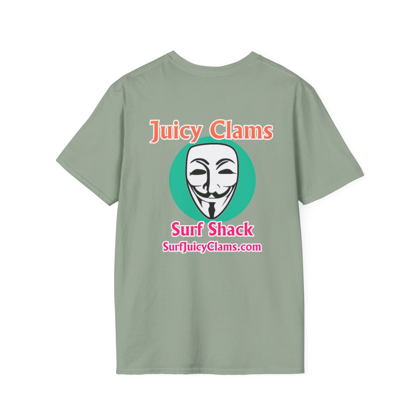 Juicy Clams Unisex Logo T-Shirt (A009)