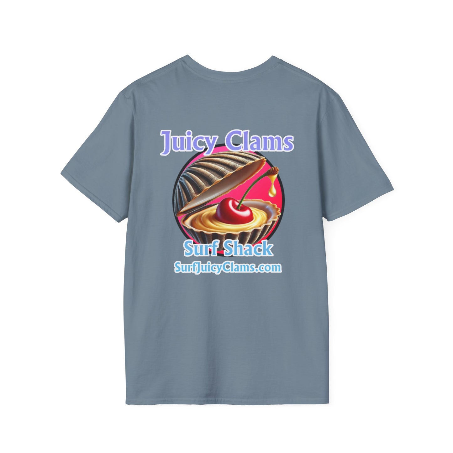 Juicy Clams Unisex Logo T-Shirt (A012)