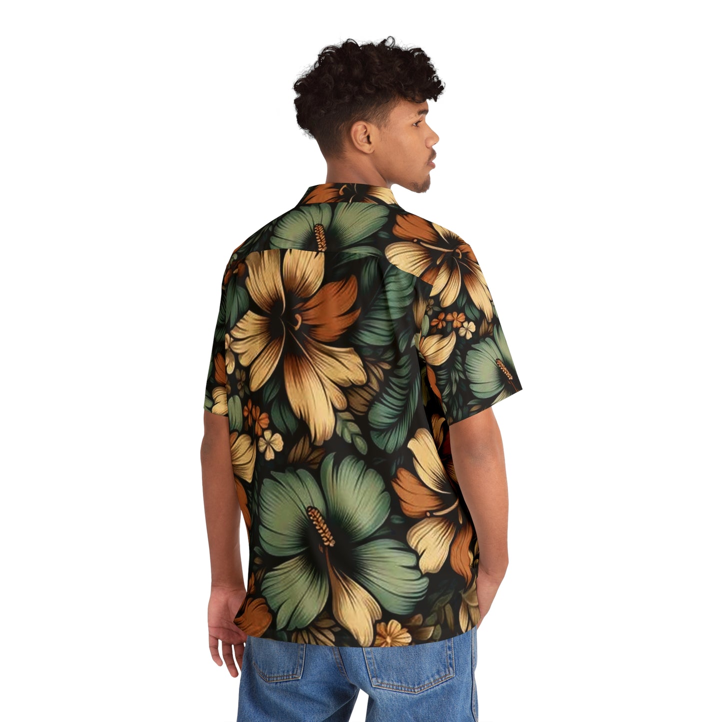 Juicy Clams Men's Hawaiian Shirt (1101)