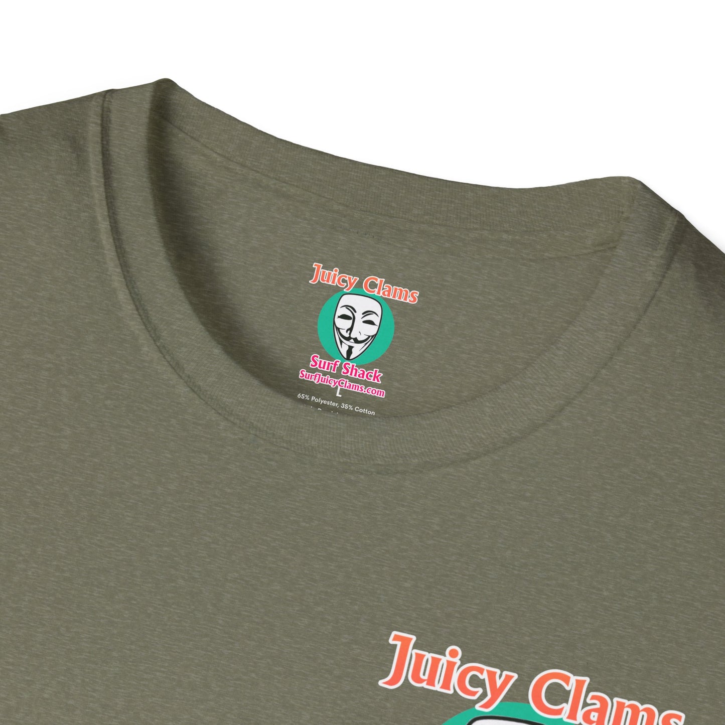 Juicy Clams Unisex Logo T-Shirt (A009)