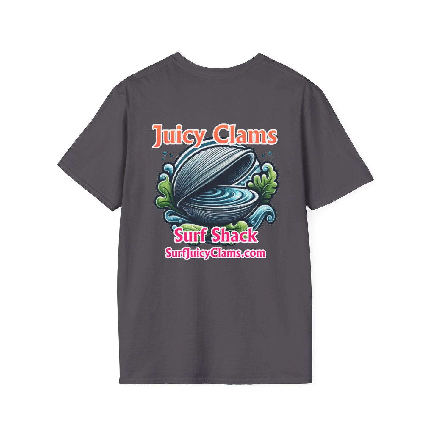 Juicy Clams Unisex Logo T-Shirt (A013)