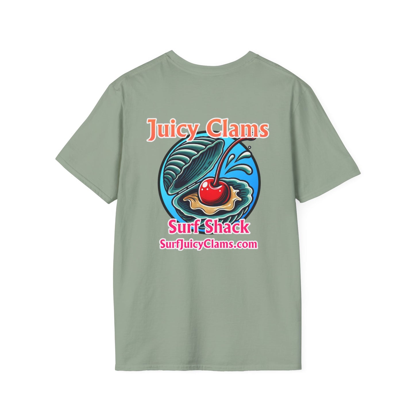 Juicy Clams Unisex Logo T-Shirt (A003)