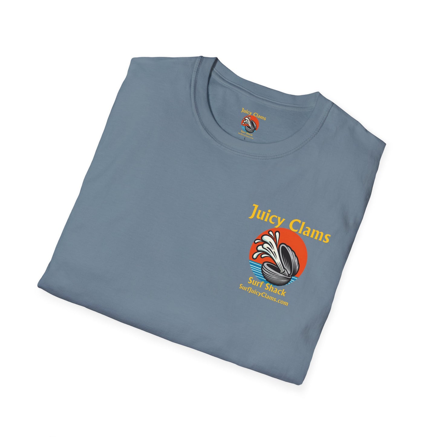 Juicy Clams Unisex Logo T-Shirt (A005)