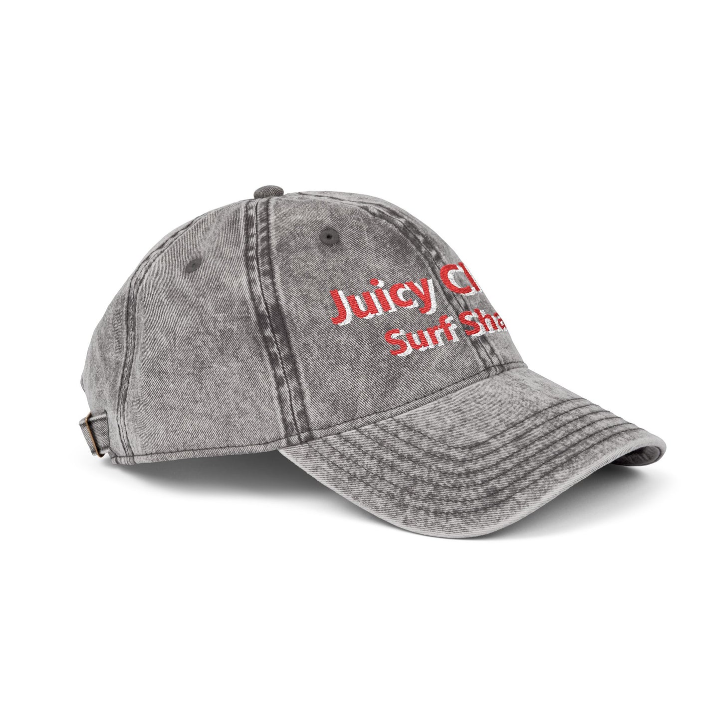 Juicy Clams Embroidered Vintage Cap (E001)
