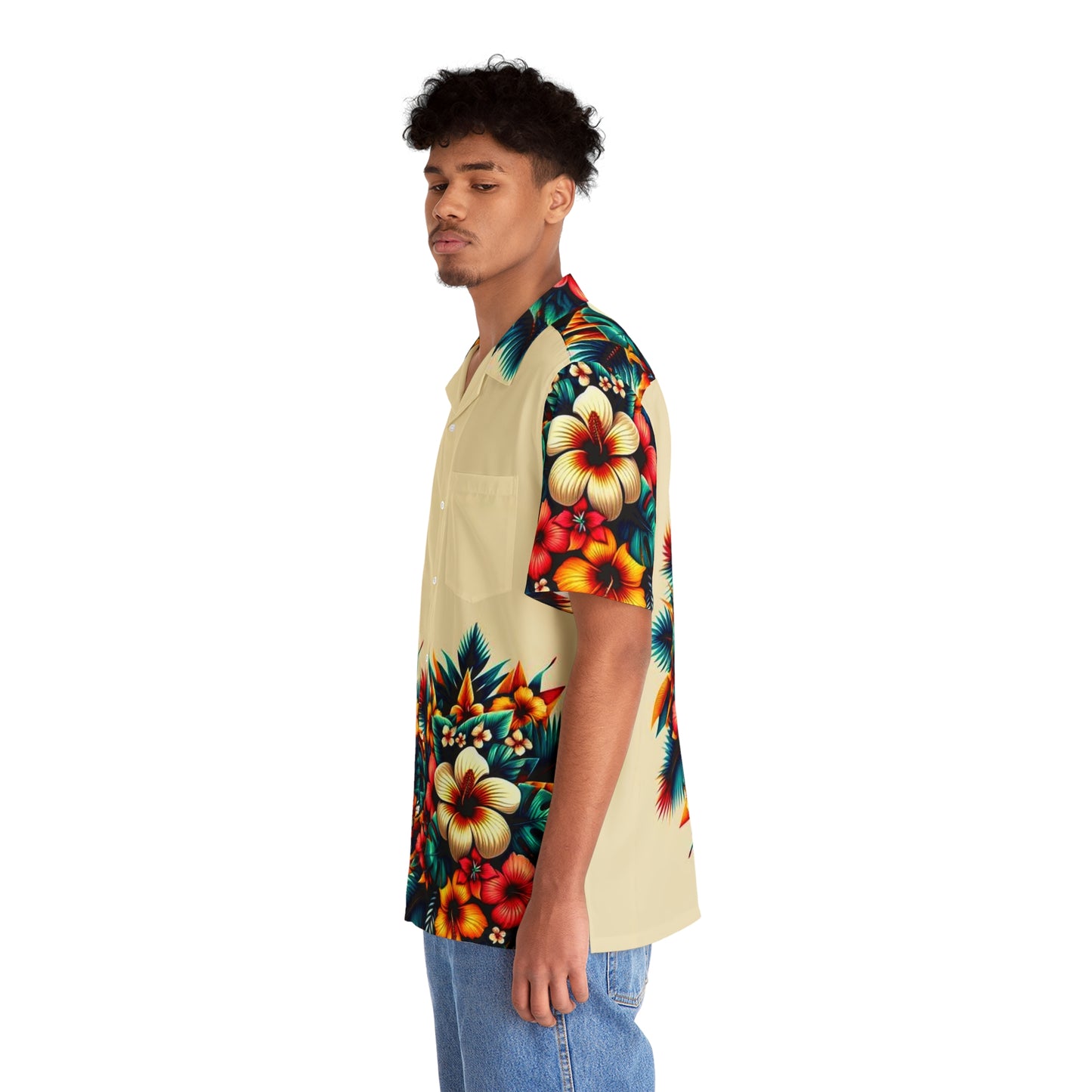 Juicy Clams Men's Hawaiian Shirt (H011)