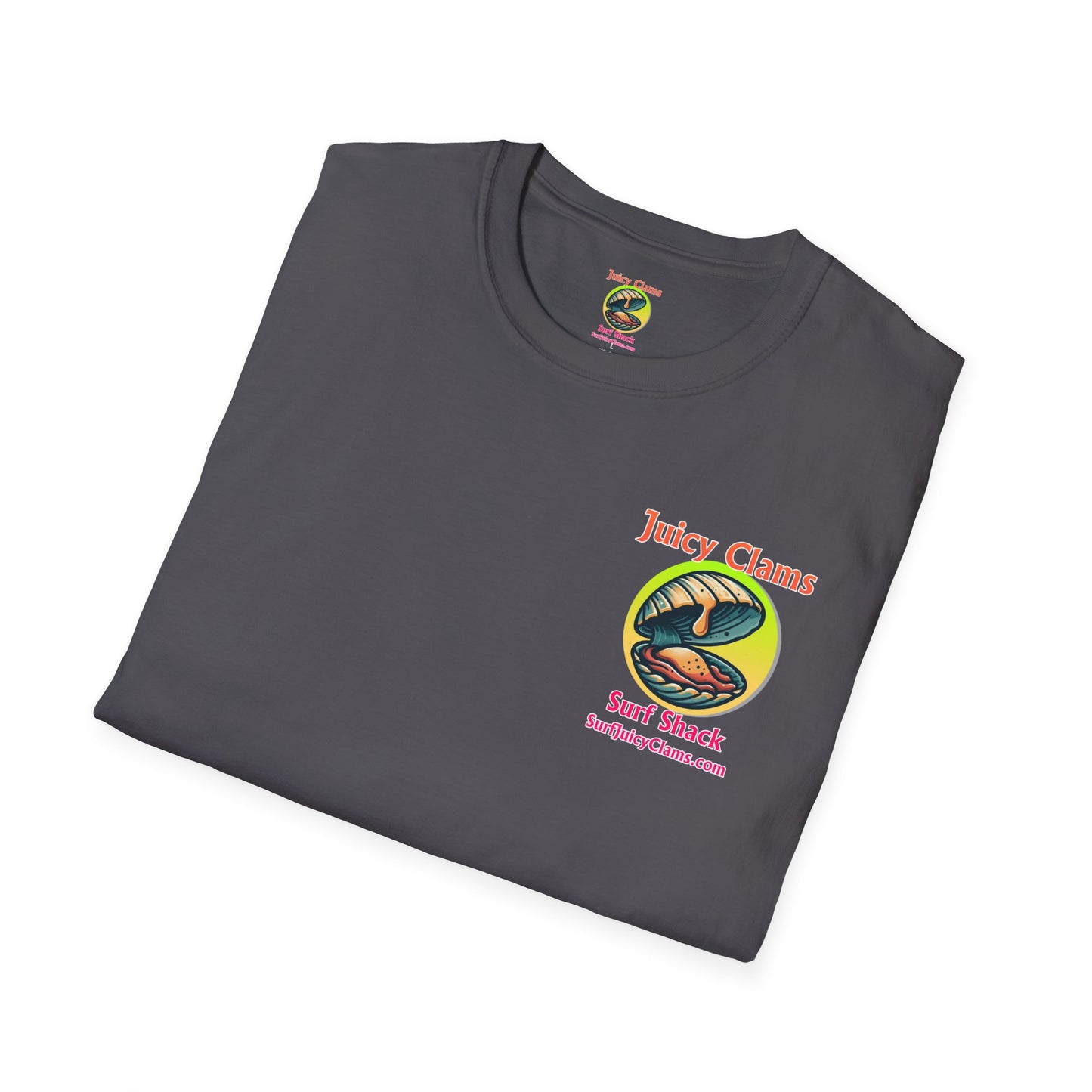 Juicy Clams Unisex Logo T-Shirt (A010)