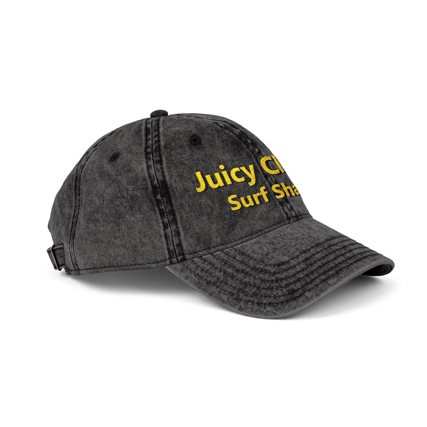 Juicy Clams Embroidered Vintage Cap (E007)