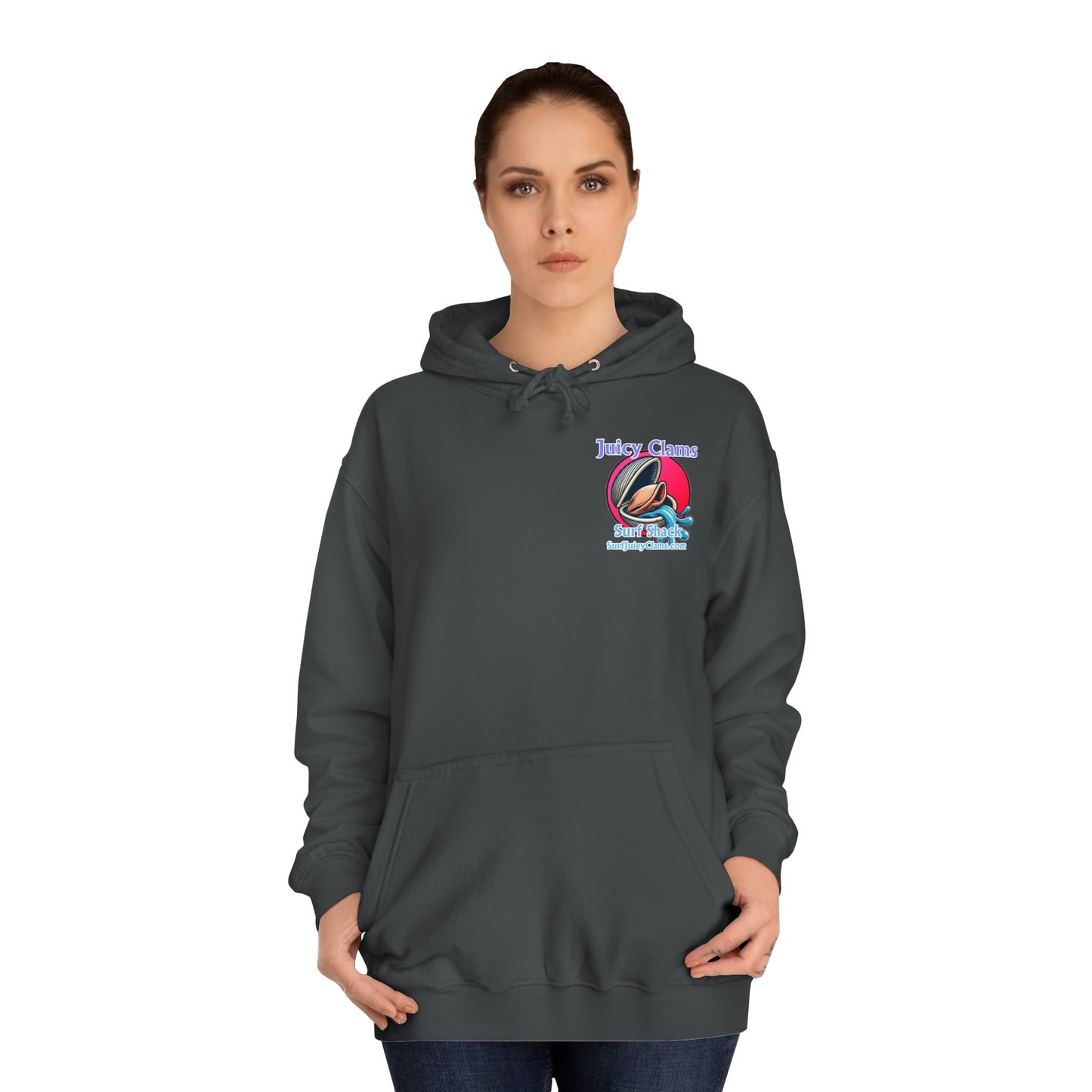 Juicy Clams Unisex College Hoodie (A007)
