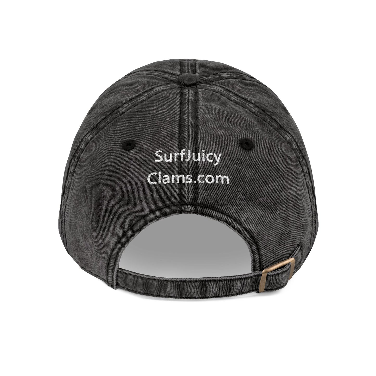 Juicy Clams Embroidered Vintage Cap (E002)
