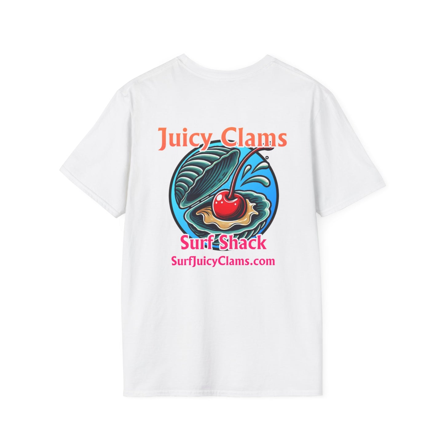 Juicy Clams Unisex Logo T-Shirt (A003)