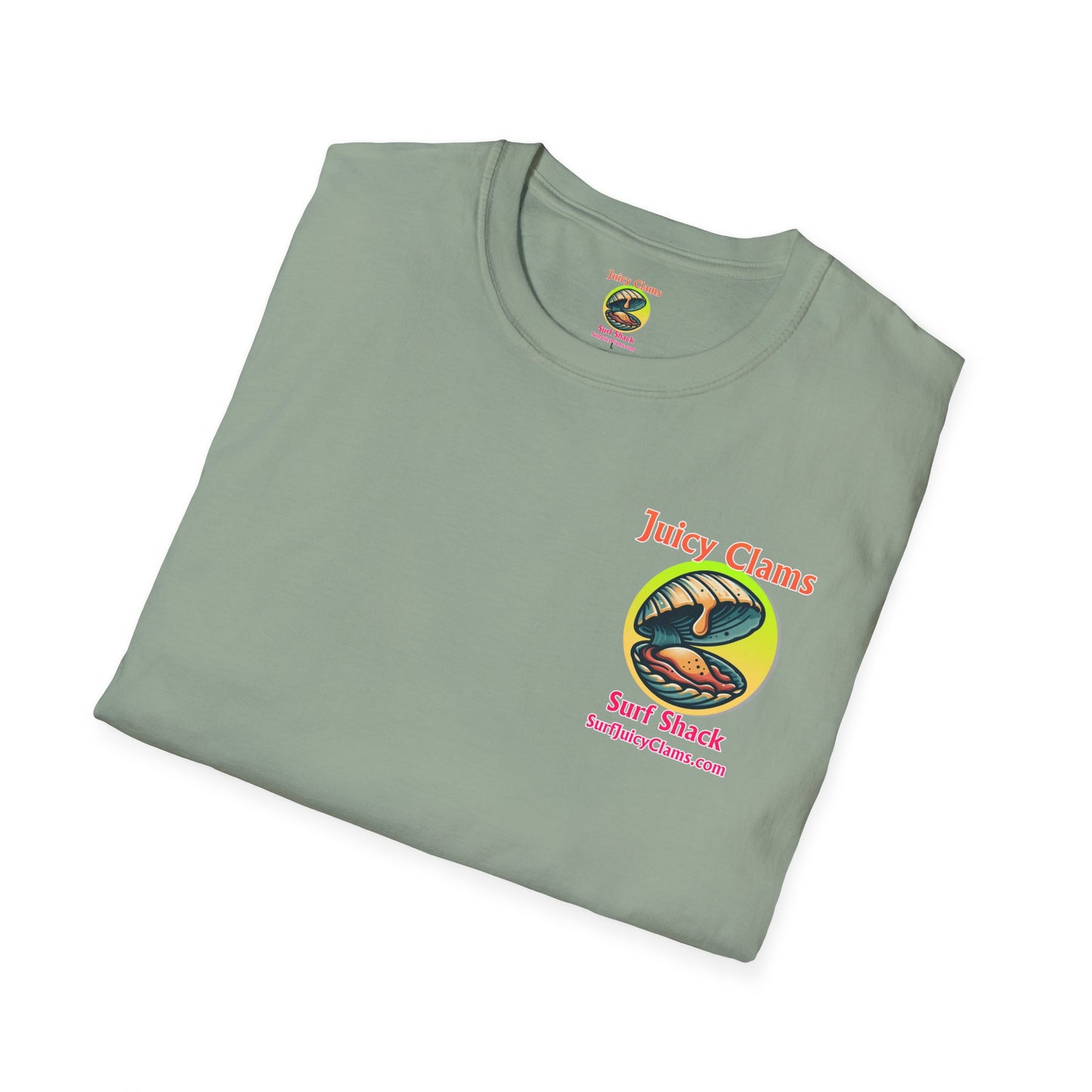 Juicy Clams Unisex Logo T-Shirt (A010)