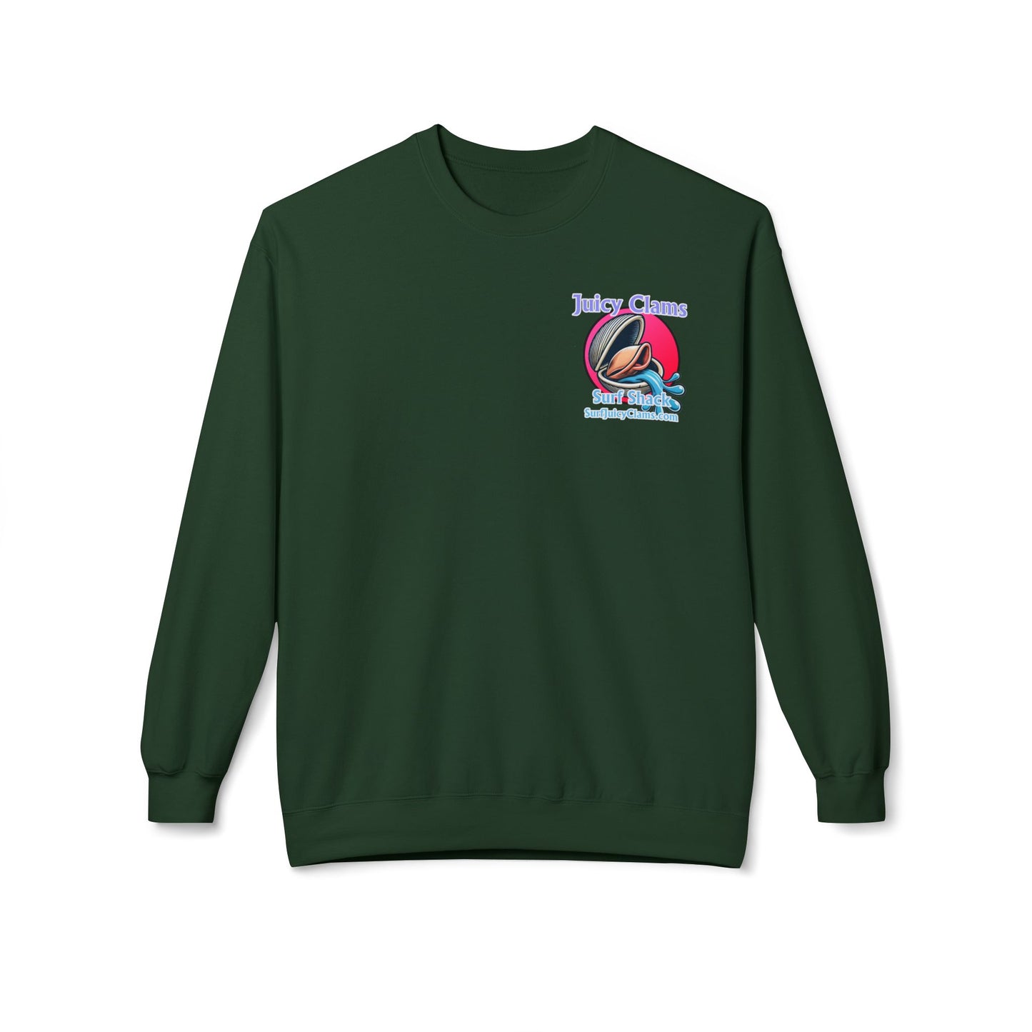 Juicy Clams Unisex Midweight Sweatshirt (A007)