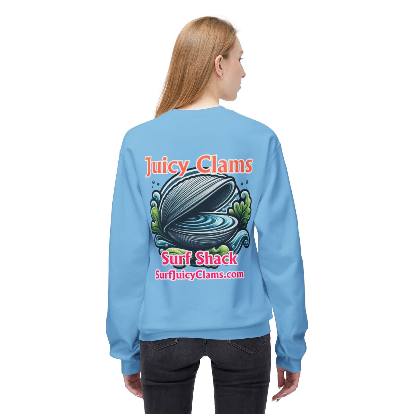 Juicy Clams Unisex Midweight Sweatshirt (A013)