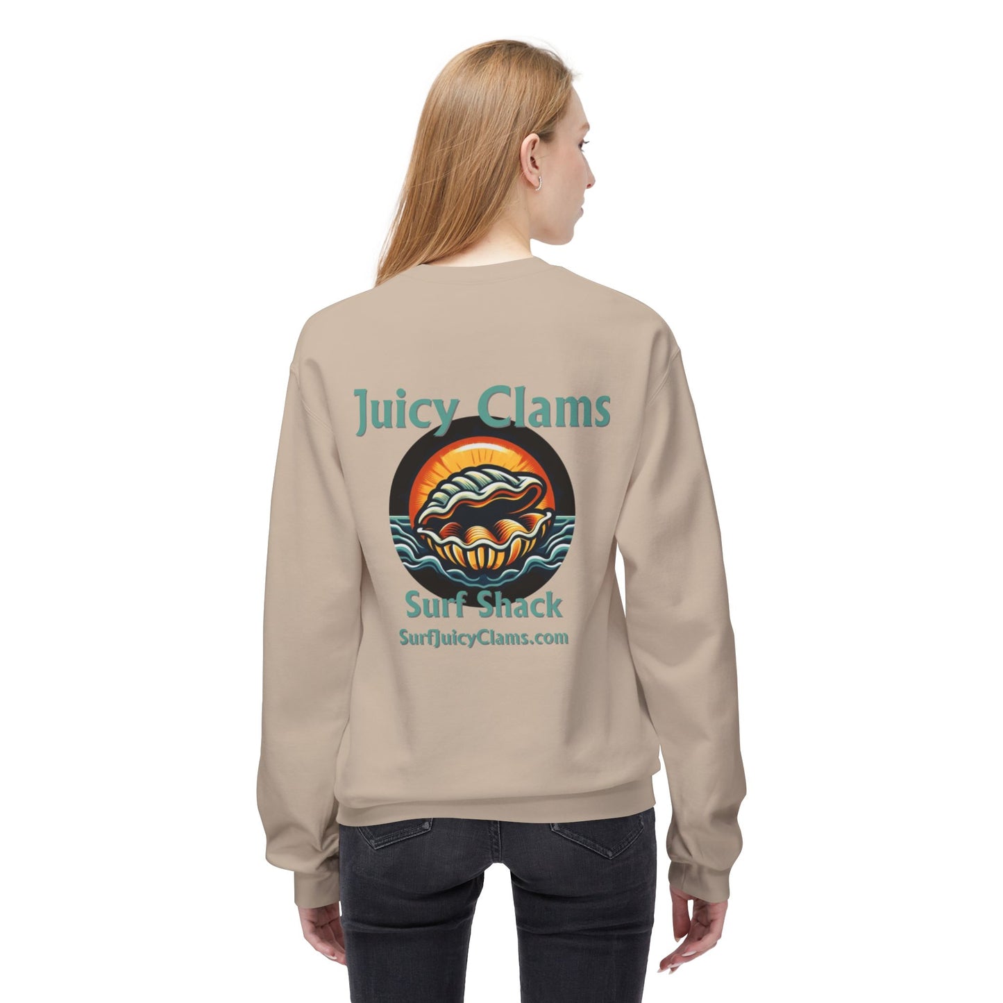 Juicy Clams Unisex Midweight Sweatshirt (A002)