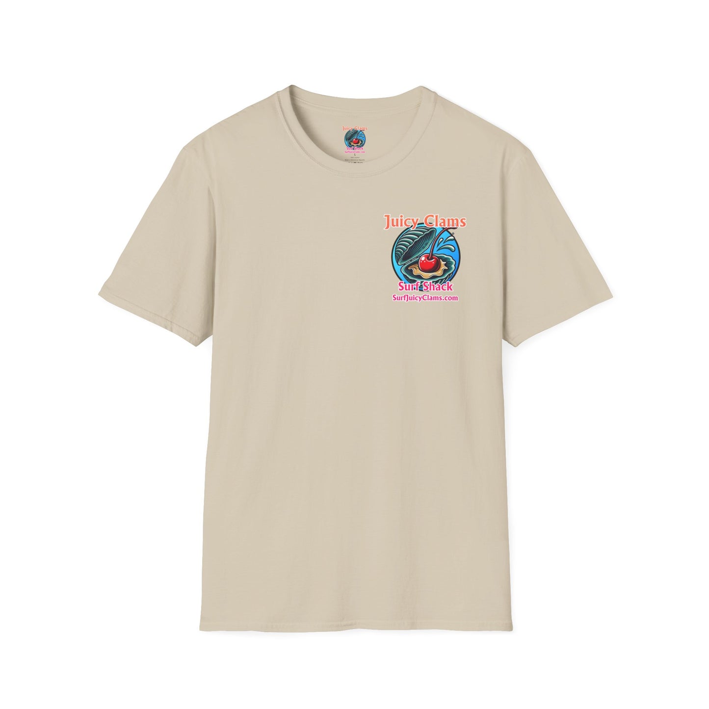 Juicy Clams Unisex Logo T-Shirt (A003)
