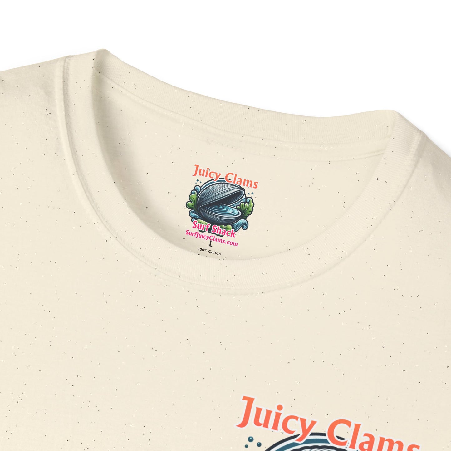 Juicy Clams Unisex Logo T-Shirt (A013)