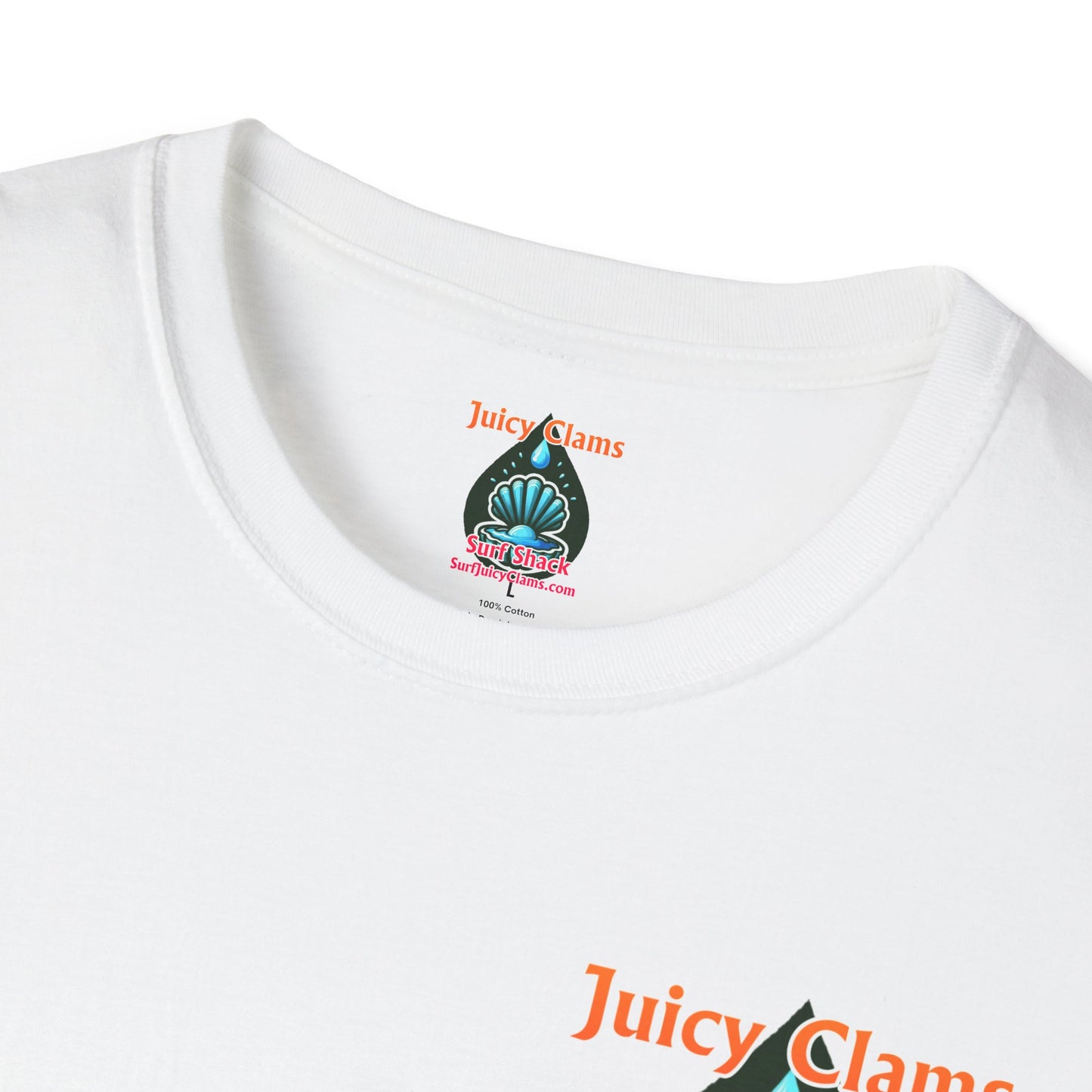 Juicy Clams Unisex Logo T-Shirt (A015)
