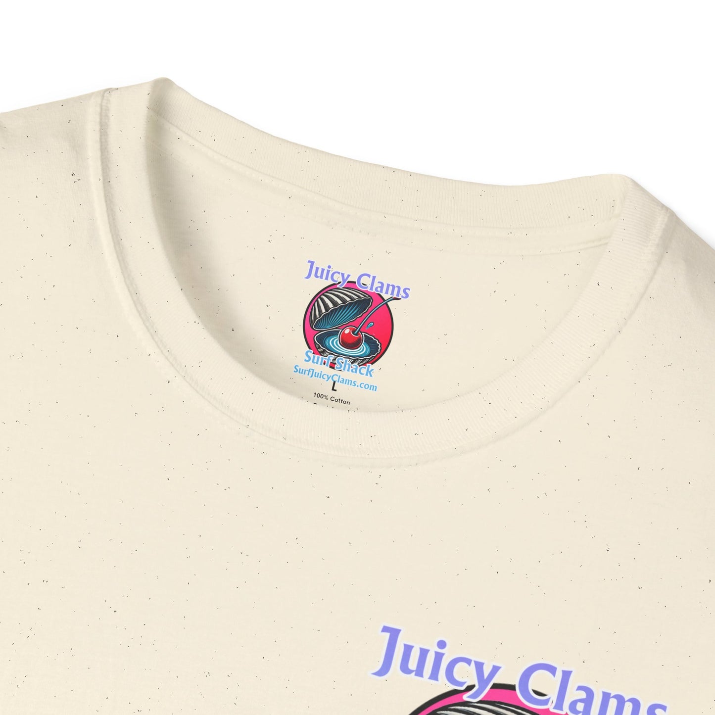 Juicy Clams Unisex Logo T-Shirt (A008)