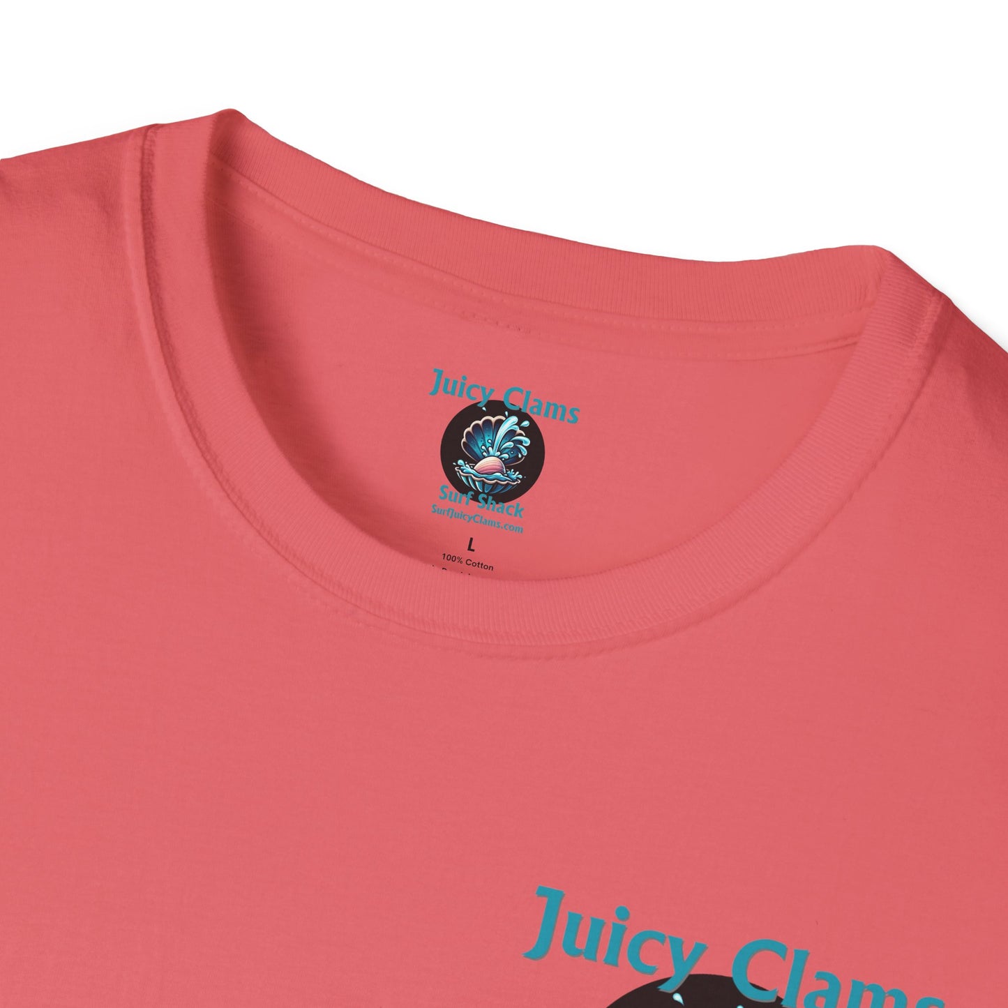 Juicy Clams Unisex Logo T-Shirt (A004)