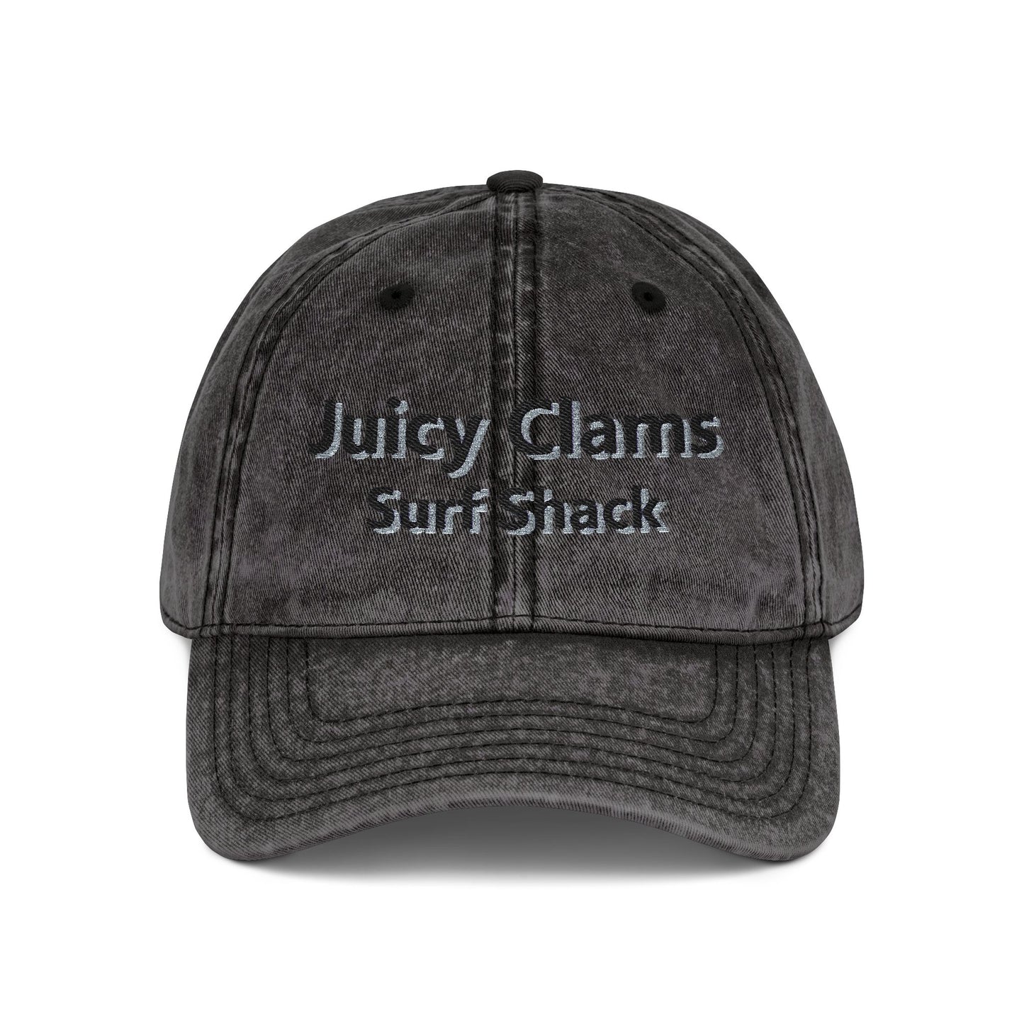 Juicy Clams Embroidered Vintage Cap (E005)