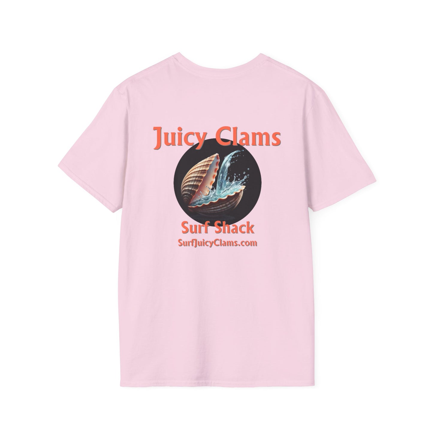 Juicy Clams Unisex Logo T-Shirt (A011)