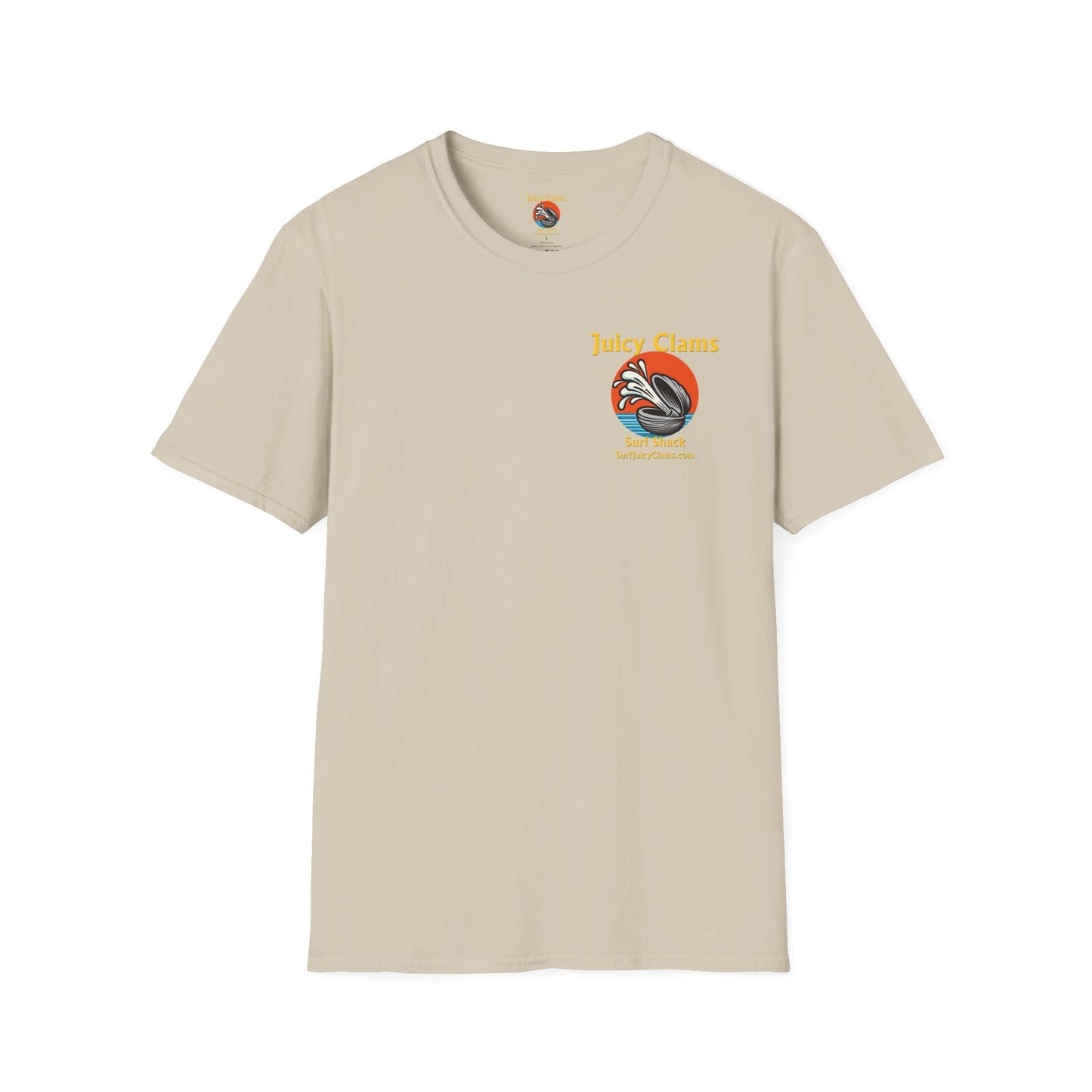 Juicy Clams Unisex Logo T-Shirt (A005)
