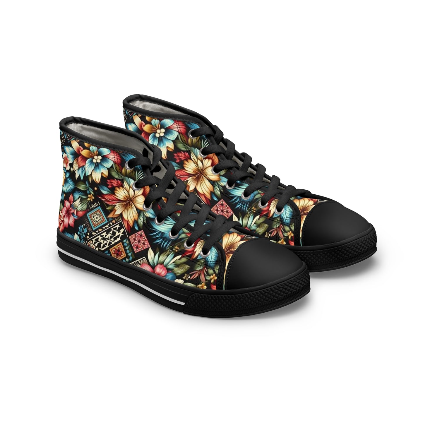 Juicy Clams Women's High Top Sneakers (1152)