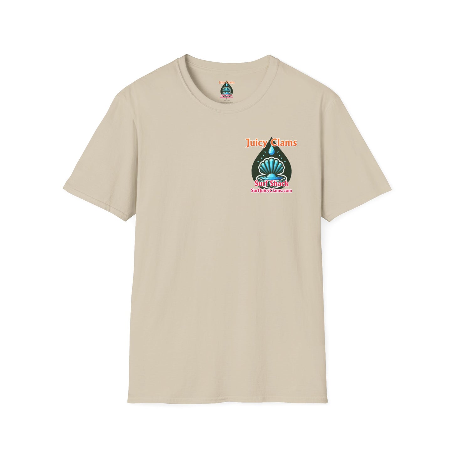 Juicy Clams Unisex Logo T-Shirt (A015)