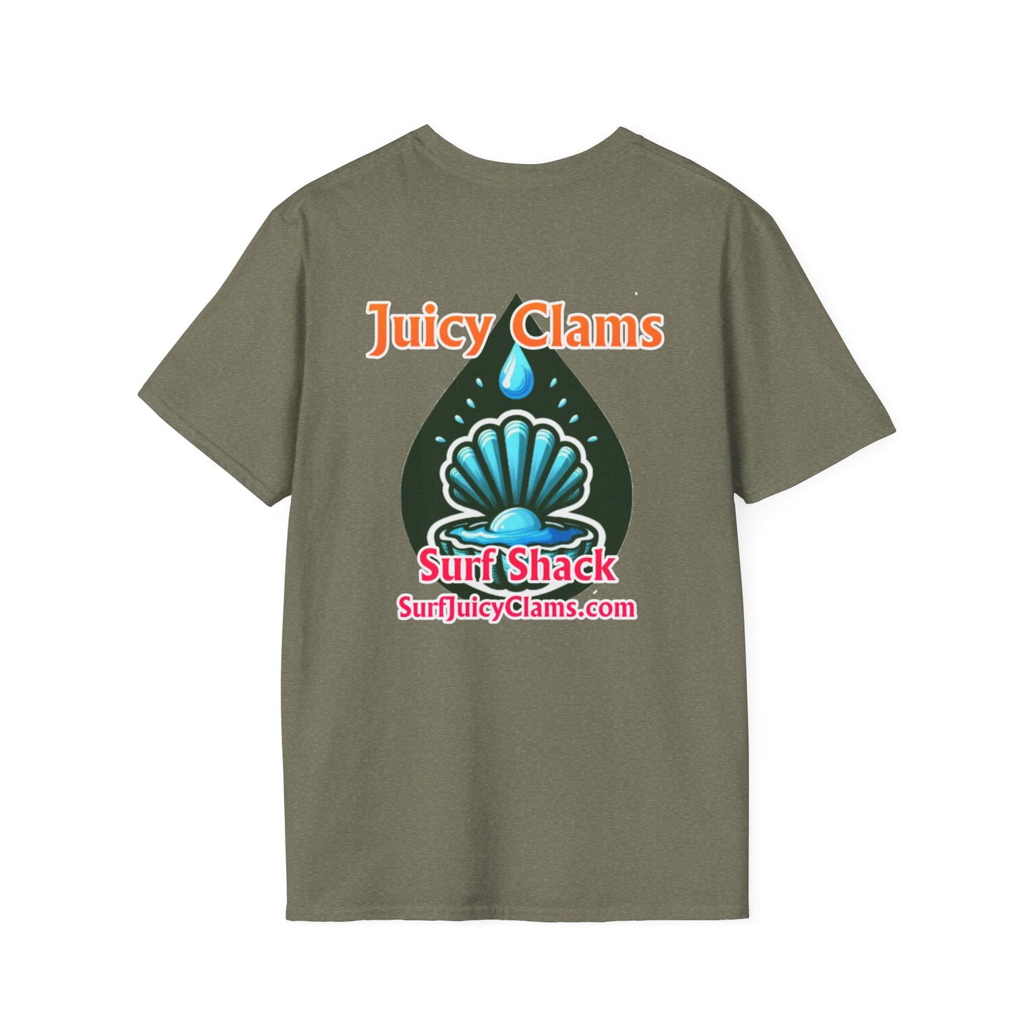 Juicy Clams Unisex Logo T-Shirt (A015)