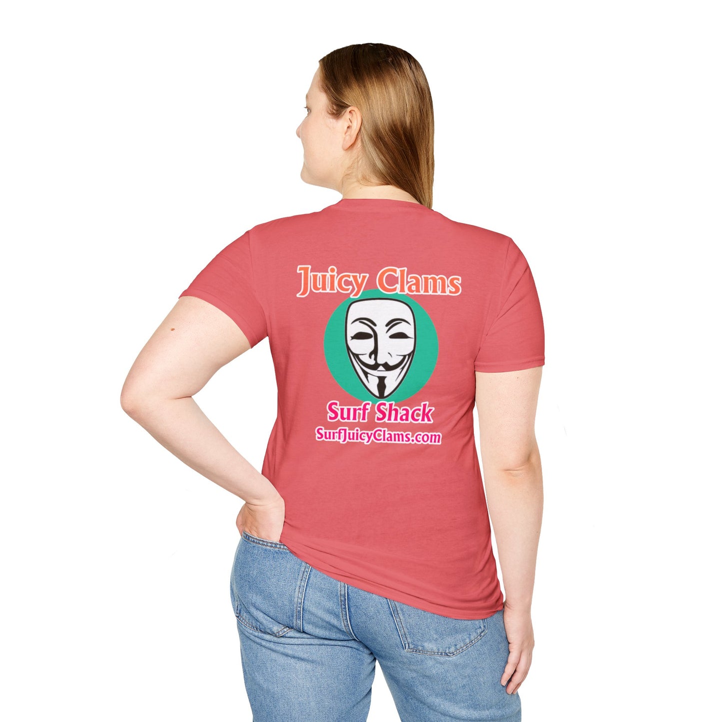 Juicy Clams Unisex Logo T-Shirt (A009)