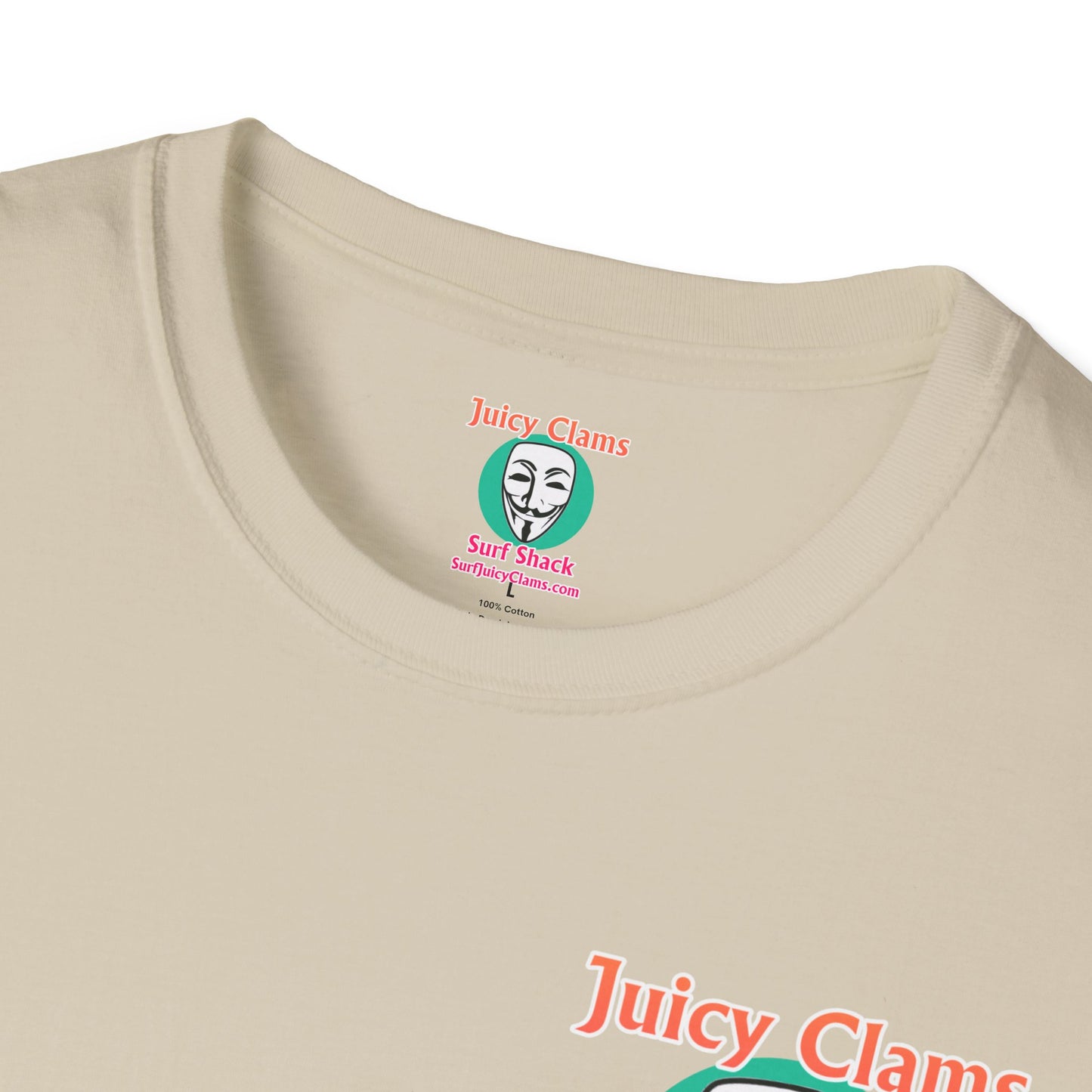 Juicy Clams Unisex Logo T-Shirt (A009)