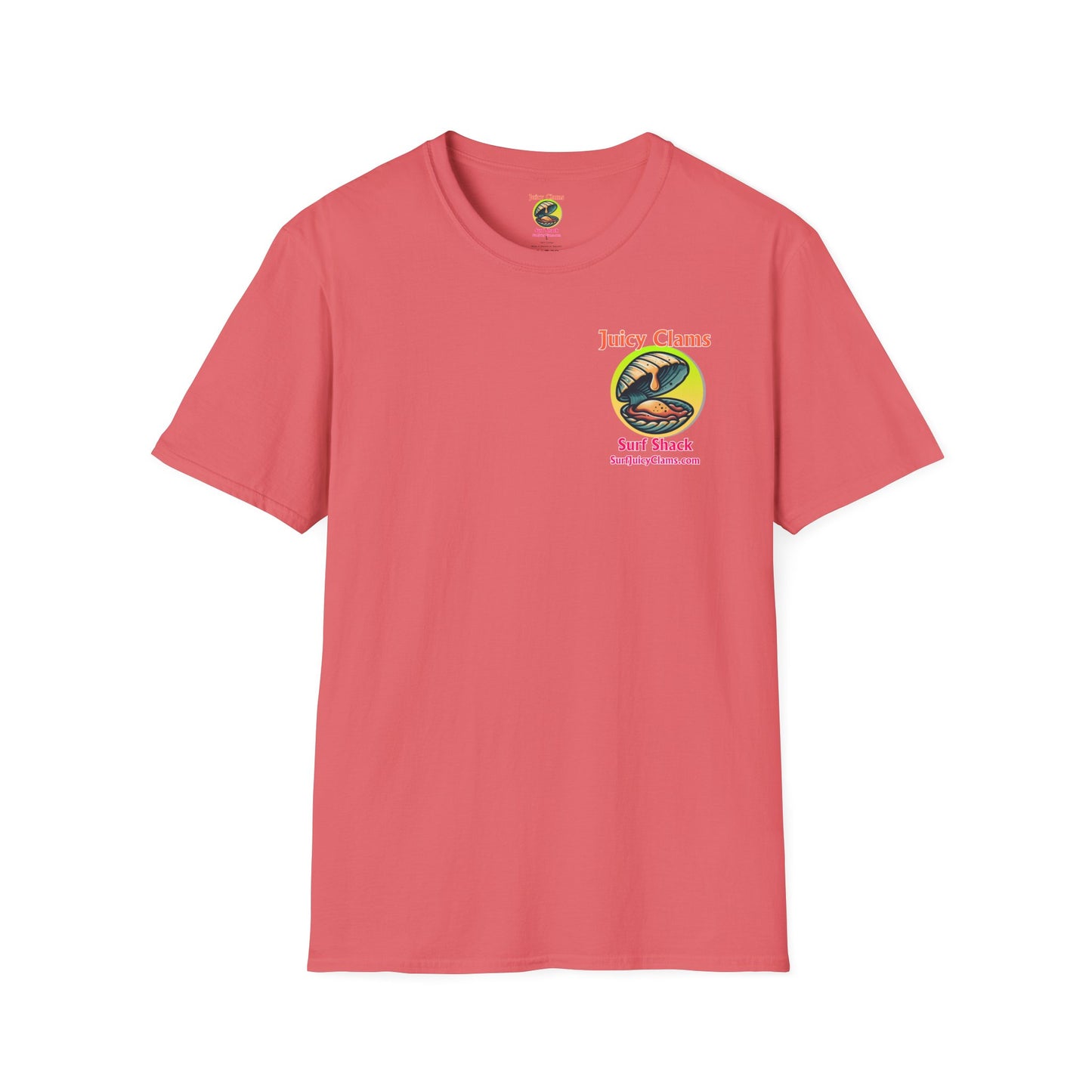 Juicy Clams Unisex Logo T-Shirt (A010)