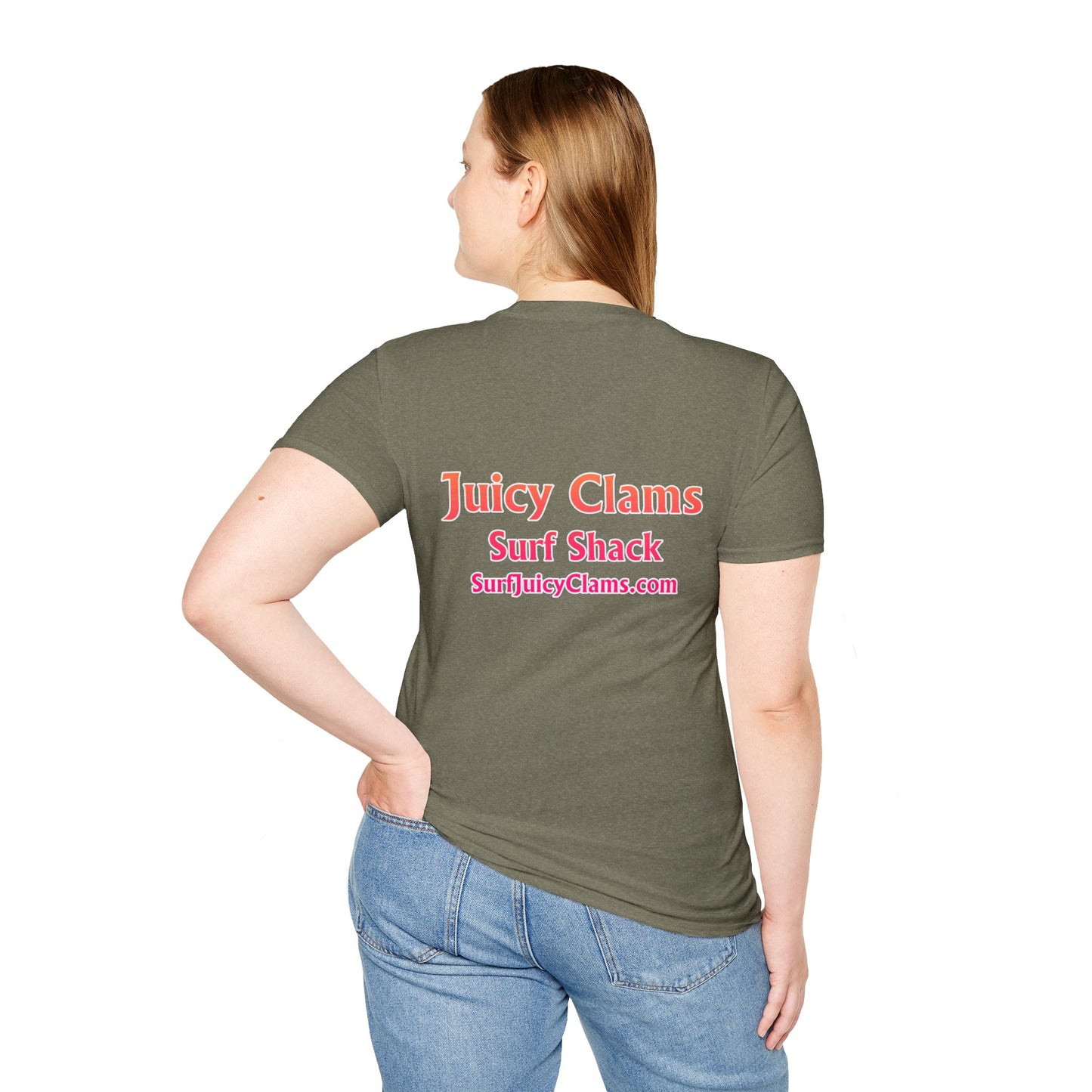 Juicy Clams Unisex Logo T-Shirt (A200)