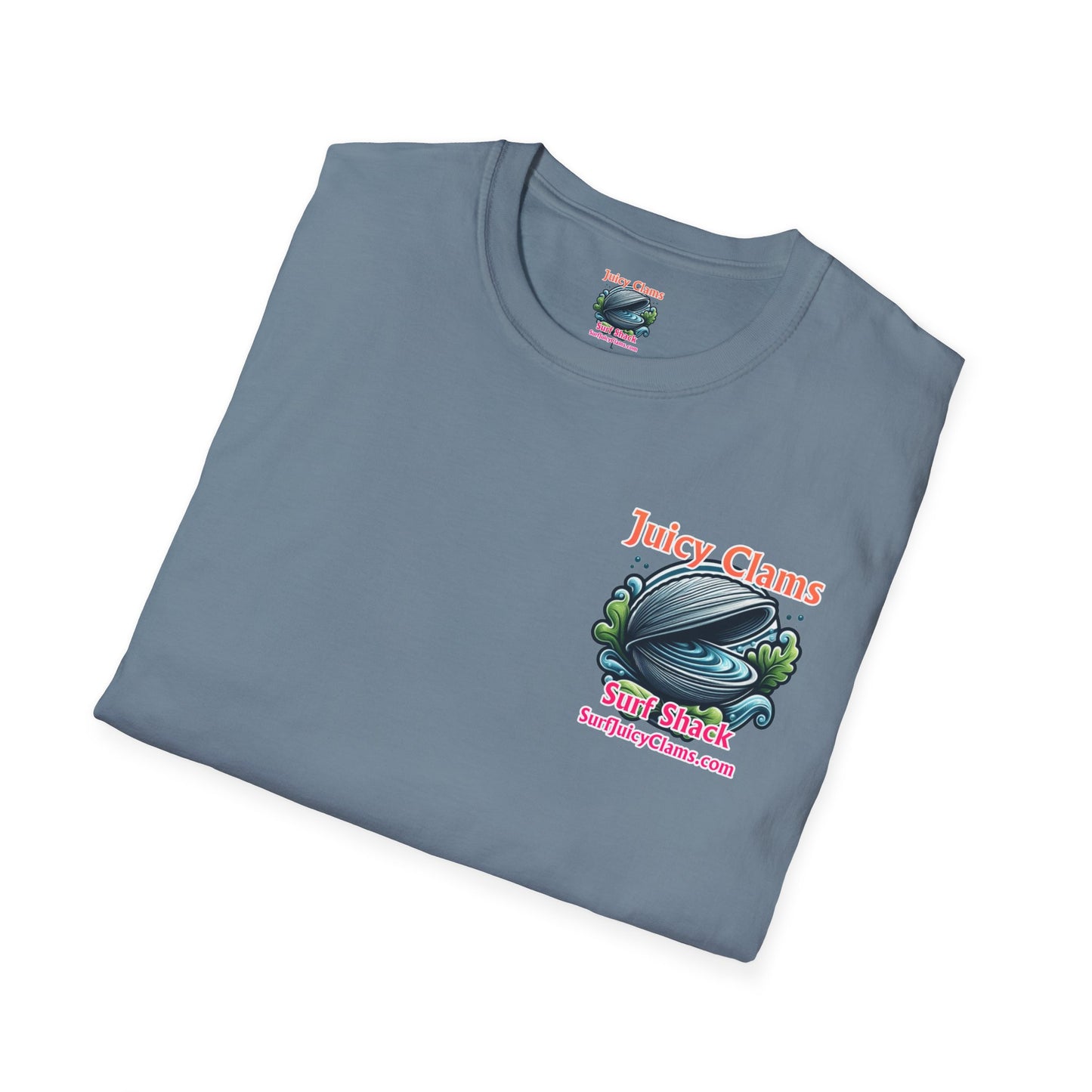 Juicy Clams Unisex Logo T-Shirt (A013)