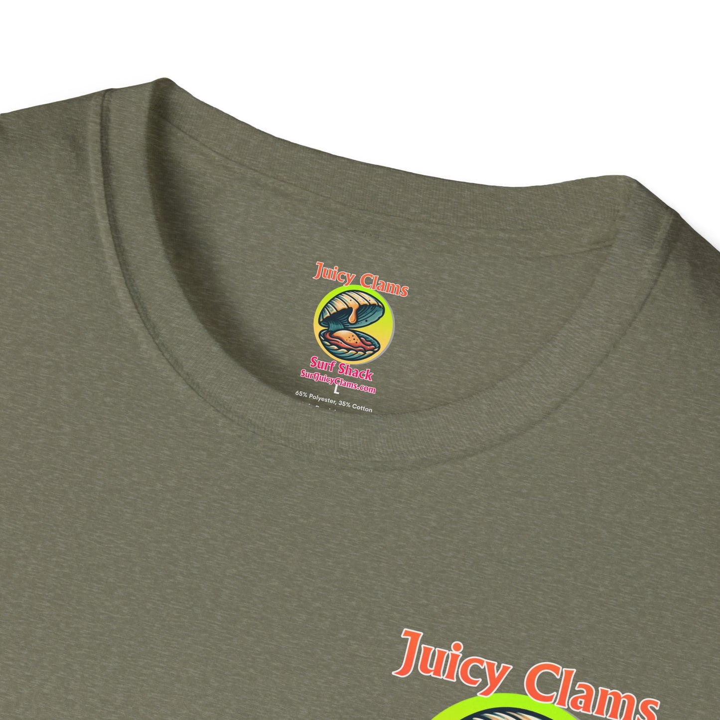 Juicy Clams Unisex Logo T-Shirt (A010)