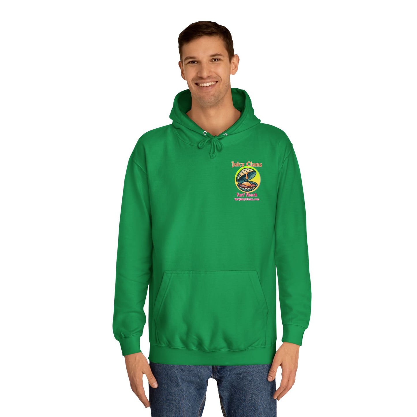 Juicy Clams Unisex College Hoodie (A010)