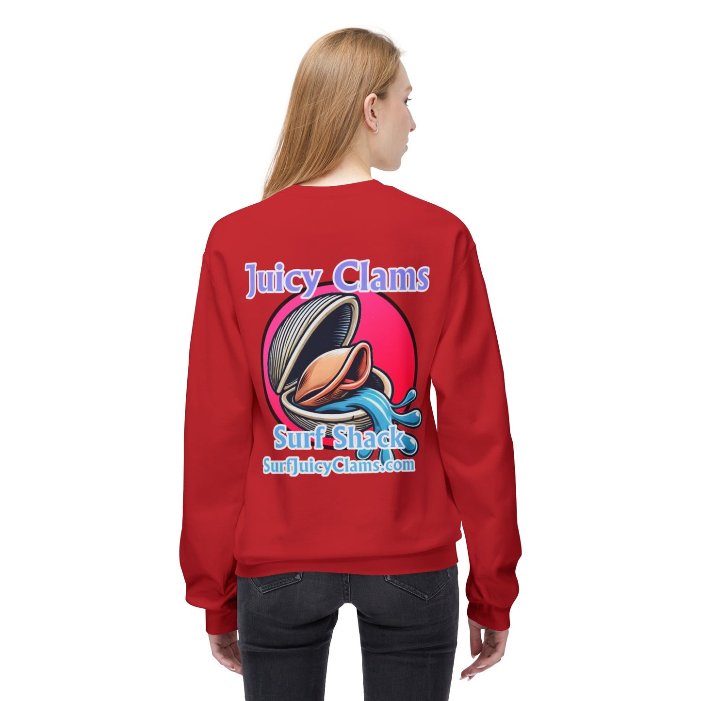 Juicy Clams Unisex Midweight Sweatshirt (A007)