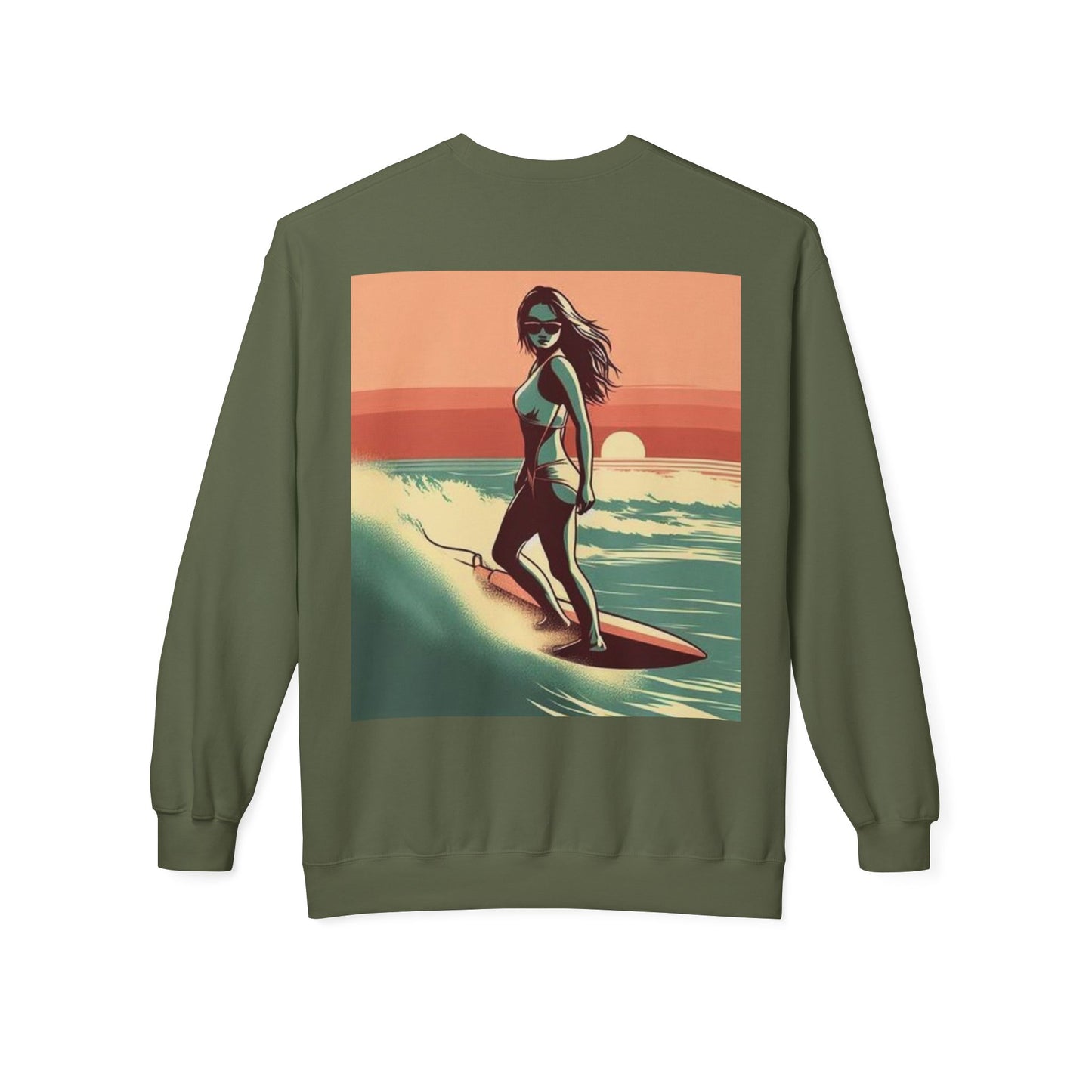 Juicy Clams Unisex Midweight Sweatshirt (V059)