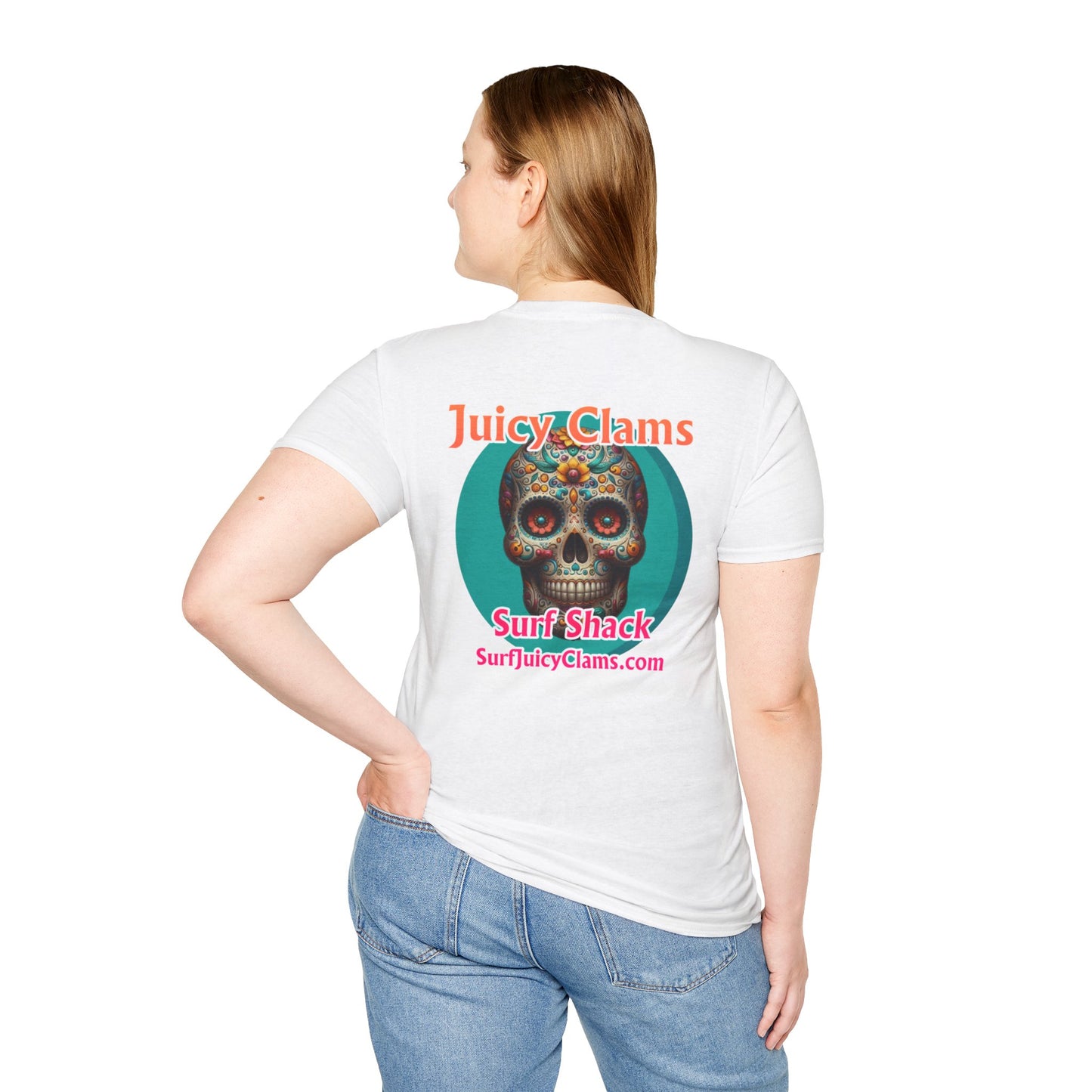 Juicy Clams Unisex Logo T-Shirt (A014)